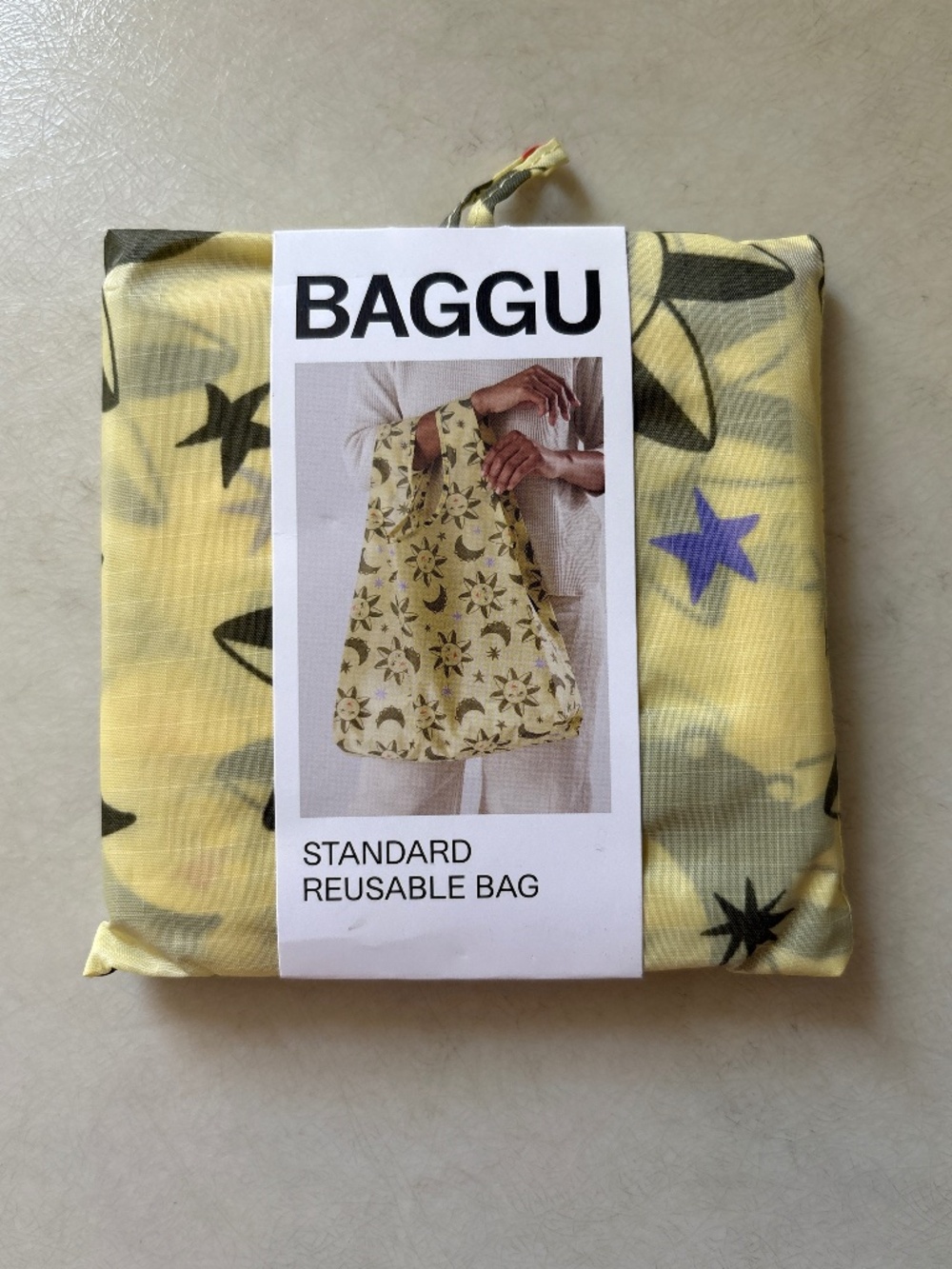 RARE BAGGU SUN AND MOON STARS STANDARD NWT